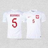 Camiseta Primera Polonia Jugador Bednarek 2022