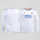 Camiseta Primera Real Madrid 21-22 Manga Larga
