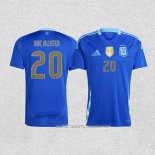 Camiseta Segunda Argentina Jugador Mac Allister 2024
