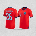 Camiseta Segunda Inglaterra Jugador Bellingham 2022