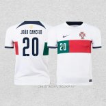 Camiseta Segunda Portugal Jugador Joao Cancelo 2022