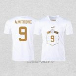 Camiseta Segunda Serbia Jugador A.Mitrovic 2022