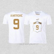 Camiseta Segunda Serbia Jugador A.Mitrovic 2022