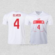 Camiseta Segunda Suiza Jugador Elvedi 2022