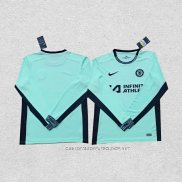 Camiseta Tercera Chelsea 23-24 Manga Larga