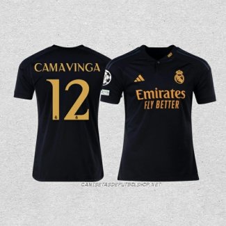 Camiseta Tercera Real Madrid Jugador Camavinga 23-24