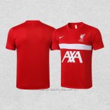 Camiseta de Entrenamiento Liverpool 21-22 Rojo