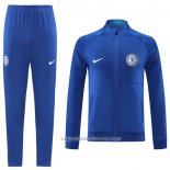 Chandal de Chaqueta del Chelsea 22-23 Azul