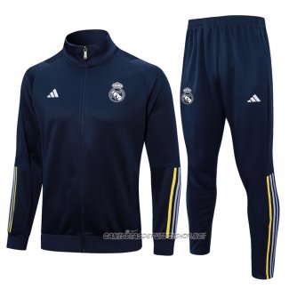 Chandal de Chaqueta del Real Madrid 23-24 Azul