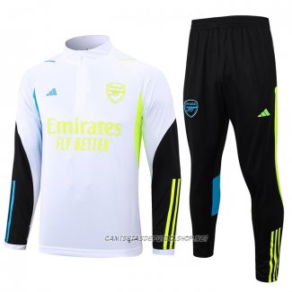 Chandal de Sudadera del Arsenal 23-24 Blanco