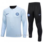 Chandal de Sudadera del Inter Milan 23-24 Gris