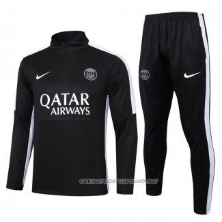 Chandal de Sudadera del Paris Saint-Germain 23-24 Negro