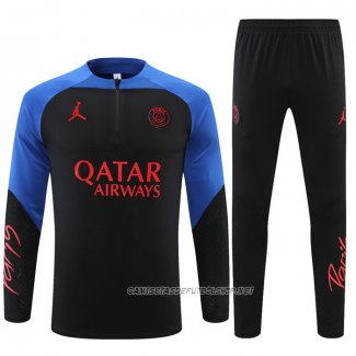 Chandal de Sudadera del Paris Saint-Germain Jordan 22-23 Negro