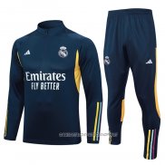 Chandal de Sudadera del Real Madrid 23-24 Azul