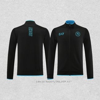 Chaqueta del Napoli 23-24 Negro