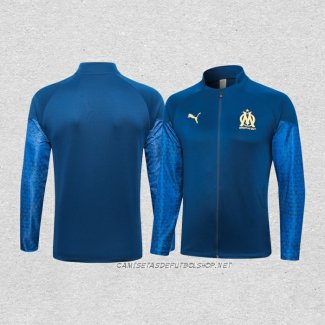 Chaqueta del Olympique Marsella 23-24 Azul Oscuro