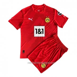 Camiseta Borussia Dortmund Portero 22-23 Nino Rojo