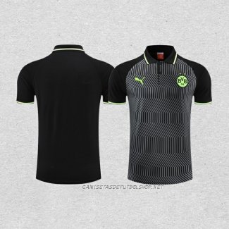 Camiseta Polo del Borussia Dortmund 22-23 Gris