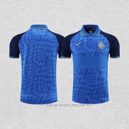 Camiseta Polo del Chelsea 22-23 Azul