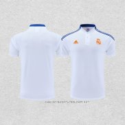 Camiseta Polo del Real Madrid 22-23 Blanco y Azul