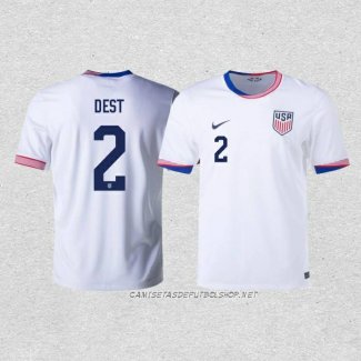 Camiseta Primera Estados Unidos Jugador Dest 2024