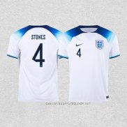 Camiseta Primera Inglaterra Jugador Stones 2022