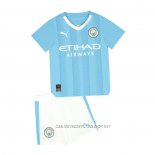 Camiseta Primera Manchester City 23-24 Nino