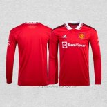 Camiseta Primera Manchester United 22-23 Manga Larga