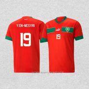 Camiseta Primera Marruecos Jugador Y.En-Nesyri 2022
