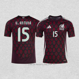 Camiseta Primera Mexico Jugador U.Antuna 2024