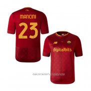 Camiseta Primera Roma Jugador Mancini 22-23