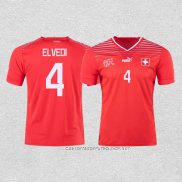 Camiseta Primera Suiza Jugador Elvedi 2022