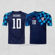 Camiseta Segunda Croacia Jugador Modric 2022