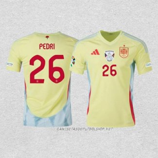 Camiseta Segunda Espana Jugador Pedri 2024