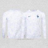 Camiseta Segunda Francia 2022 Manga Larga