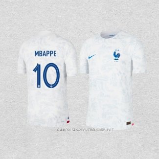 Camiseta Segunda Francia Jugador Mbappe 2022