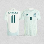 Camiseta Segunda Mexico Jugador S.Gimenez 2024
