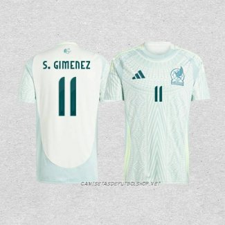 Camiseta Segunda Mexico Jugador S.Gimenez 2024