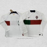 Camiseta Segunda Portugal 2022 Manga Larga