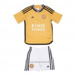 Camiseta Tercera Leicester City 23-24 Nino