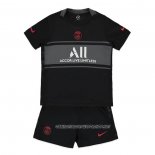 Camiseta Tercera Paris Saint-Germain 21-22 Nino