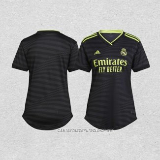 Camiseta Tercera Real Madrid 22-23 Mujer