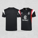 Camiseta de Entrenamiento AC Milan 23-24 Negro