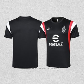 Camiseta de Entrenamiento AC Milan 23-24 Negro