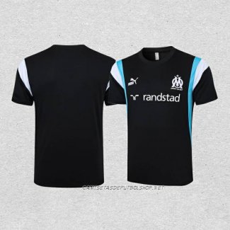 Camiseta de Entrenamiento Olympique Marsella 23-24 Negro