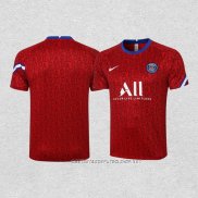 Camiseta de Entrenamiento Paris Saint-Germain 20-21 Rojo