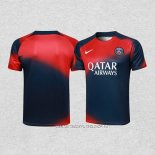 Camiseta de Entrenamiento Paris Saint-Germain 23-24 Rojo y Azul