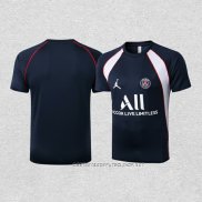 Camiseta de Entrenamiento Paris Saint-Germain Jordan 22-23 Azul