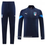 Chandal de Sudadera del Italia 22-23 Azul