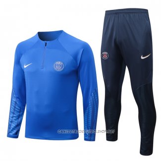 Chandal de Sudadera del Paris Saint-Germain 22-23 Azul